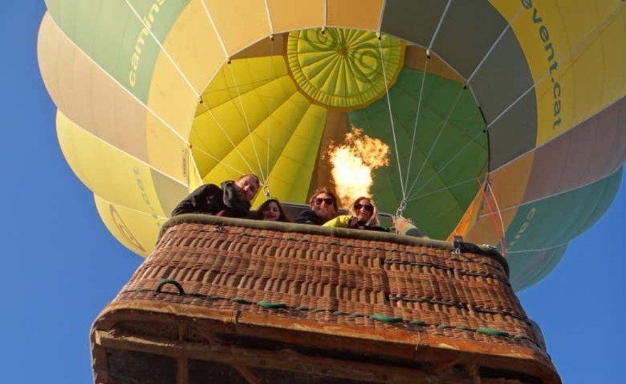 Paseo en globo por Manresa