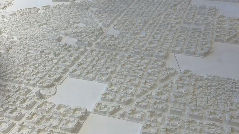 Maqueta “Pla de Barcelona 2026-2035” i exposició del “making of”