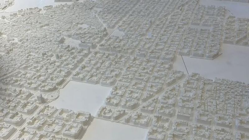 Maqueta “Pla de Barcelona 2026-2035” i exposició del “making of”