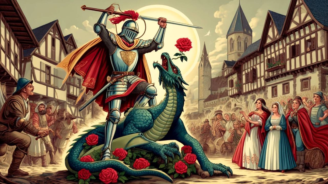 Sant Jordi: entre leyendas, rosas y libros en Barcelona