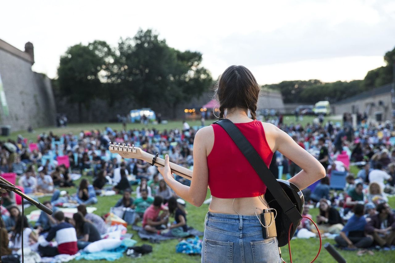 Concierto previo al cine a la fresca. Foto: Sala Montjuïc
