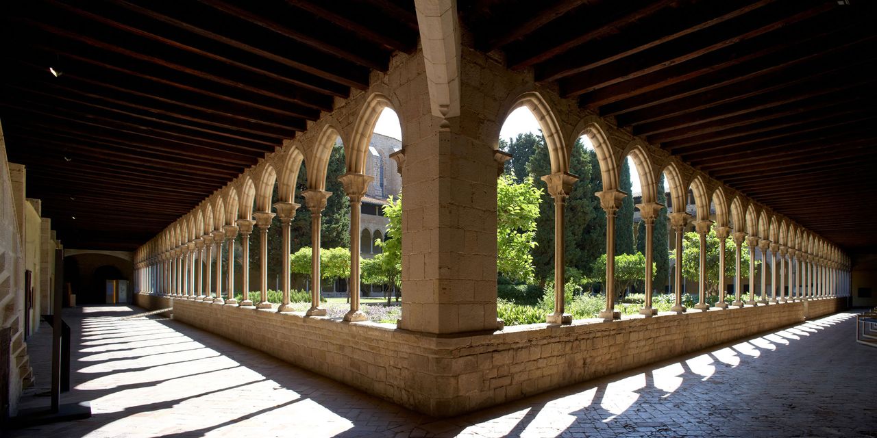 Claustro del Monasterio de Pedralbes. Foto: Monasterio de Pedralbes