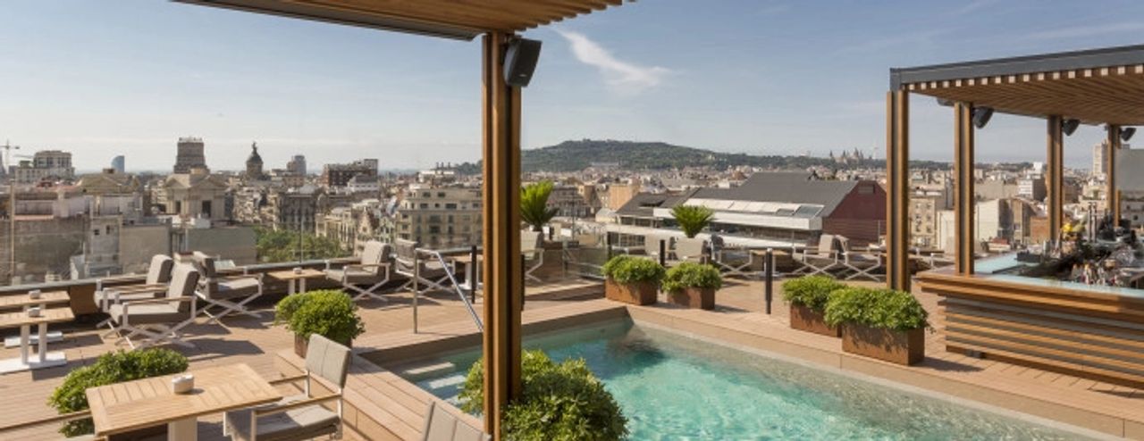 Terraza Hotel Majestic. Foto: Hotel Majestic