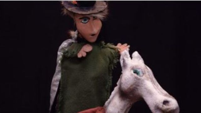 Caballero sin caballo llega al teatro de títeres de La Puntual