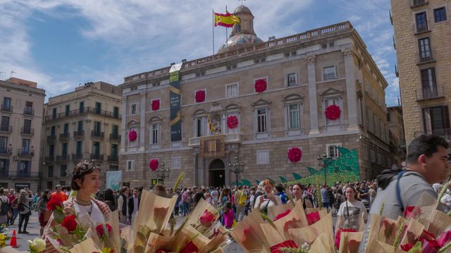 La magia de la Diada de Sant Jordi 2026 en Barcelona