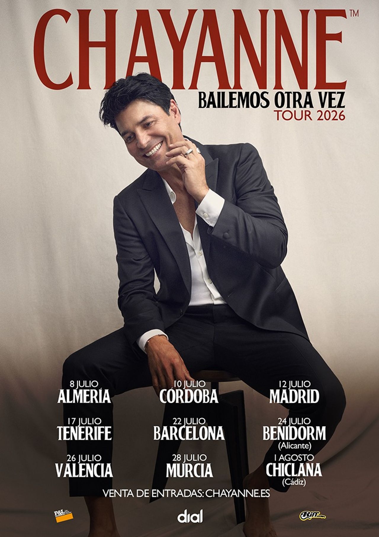 Cartel Gira. Foto: Chayanne.