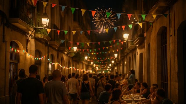 Gràcia, Sant Roc y Sants, el gran trio popular de fiestas en Barcelona